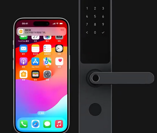 江陵iPhone维修站分享在iPhone上使用家庭钥匙开启智能门锁 