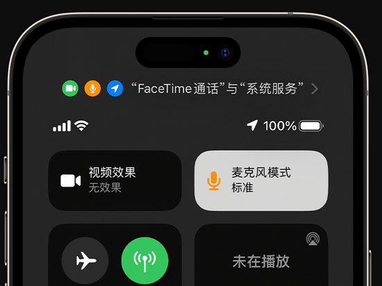 江陵苹果授权维修网点分享iPhone在通话时让你的声音更清晰 