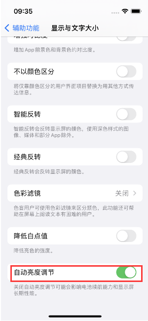 江陵苹果15维修店分享iPhone 15 Pro系列屏幕亮度 