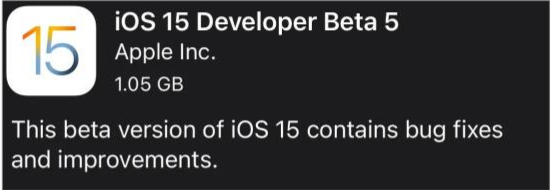 江陵苹果手机维修分享如何升级到iOS15.0 beta5 